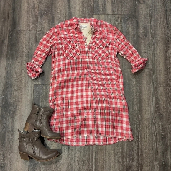 Current/Elliott Plaid Dress - Picture 2 of 5